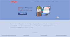 Desktop Screenshot of paymentapplication.com