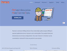 Tablet Screenshot of paymentapplication.com